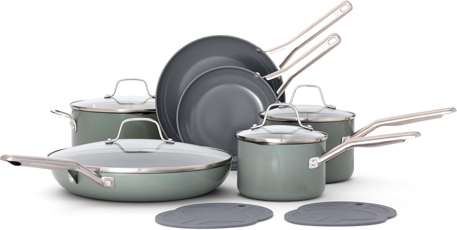 Calphalon? Ceramic Nonstick 12-pc. Cookware Set